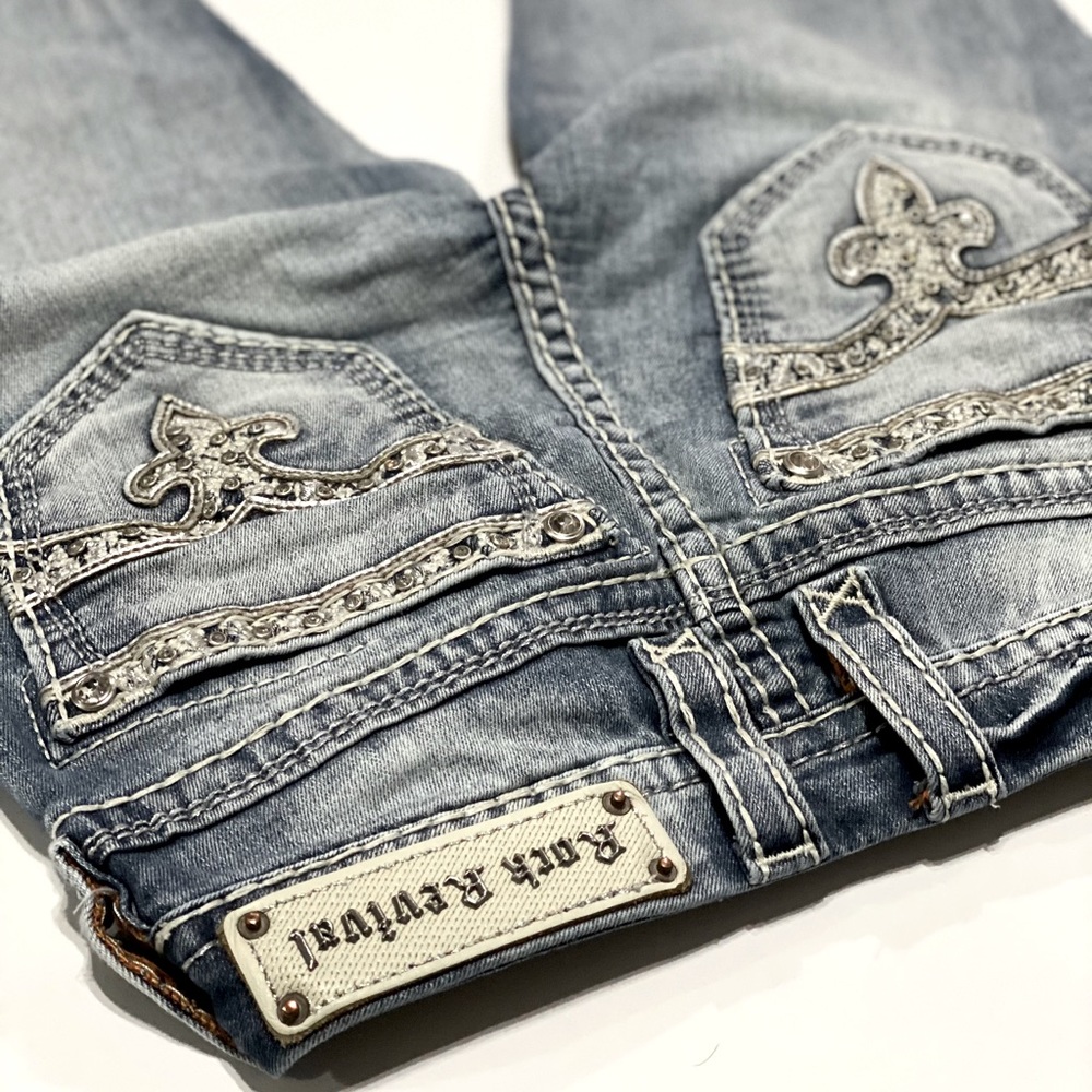 Rock revival skinny jeans size 25